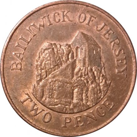 Джерси 2 пенса 1998 год