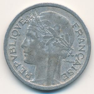Франция 1 франк 1949 год (B)