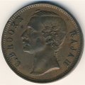 Саравак 1 цент 1882 год