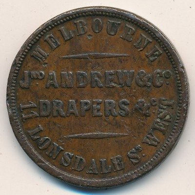 Австралия 1 пенни 1862 год