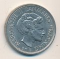 Дания 1 крона 1977 год - Королева Маргрете II