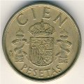 Испания 100 песет 1989 год