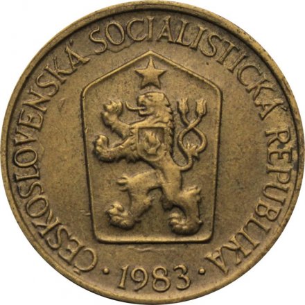 Чехословакия 1 крона 1983 год