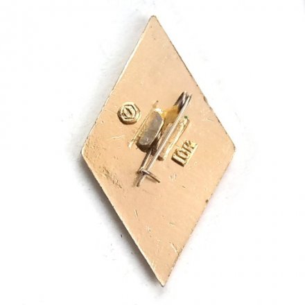 Значок (ромб) Latvijas PSR. Латвийская ССР