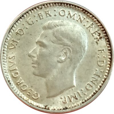 Австралия 3 пенса 1942 год (D)