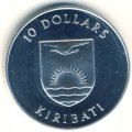 Кирибати 10 долларов 1984 год