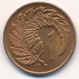 Новая Зеландия 1 цент 1988 год