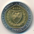 Кипр 2 евро 2004 год (Unusual)