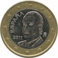 Испания 1 евро 2011 год