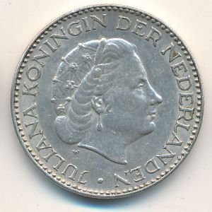 Нидерланды 1 гульден 1954 год