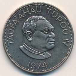 Тонга 1 паанга 1974 год