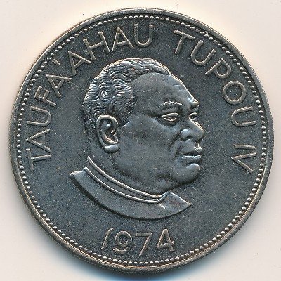 Тонга 1 паанга 1974 год
