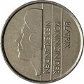 Нидерланды 25 центов 1992 год