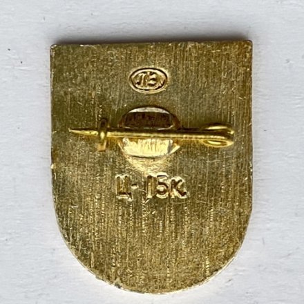 Значок. Универсиада 1973. Теннис (золотая)