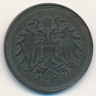 Австрия 20 геллеров 1918 год