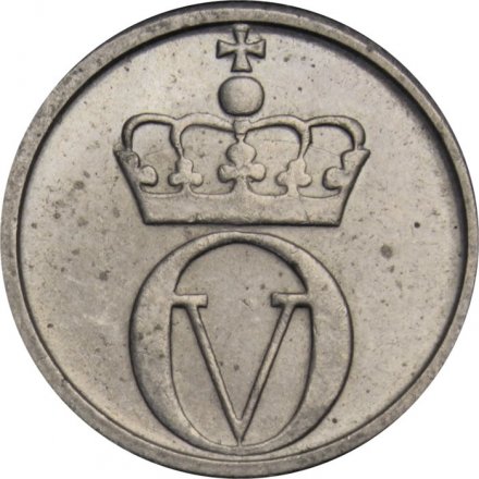 Норвегия 10 эре 1965 год
