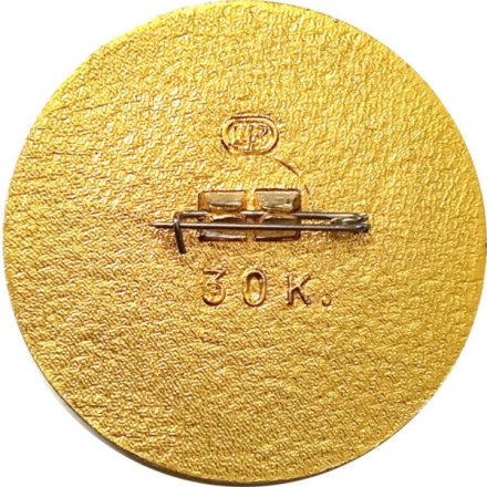 Значок Клин. Дом музей П.И. Чайковского (клеймо ЩЗ)