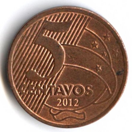 Бразилия 5 сентаво 2012 год