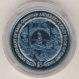Виргинские острова 5 долларов 2010 год