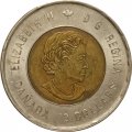 Канада 2 доллара 2016 год - Битва за Атлантику