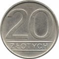 Польша 20 злотых 1986 год