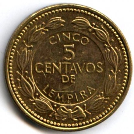 Гондурас 5 сентаво 2010 год