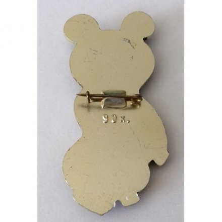 Значок &quot;Олимпийский мишка&quot; СССР. 27х61 мм