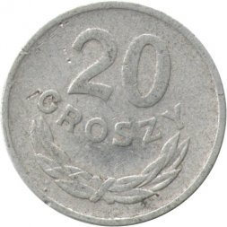 Польша 20 грошей 1961 год