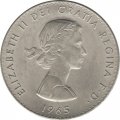 Великобритания 5 шиллингов 1965 год - Cэр Уинстон Черчилль