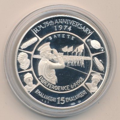 Свазиленд 15 эмалангени 1974 год