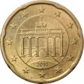 Германия 20 евроцентов 2010 год (J)