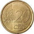 Германия 20 евроцентов 2010 год (J)