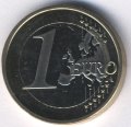 Германия 1 евро 2009 год (F)