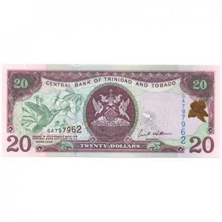Тринидад и Тобаго 20 долларов 2006 год - UNC