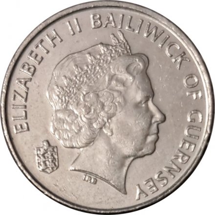 Гернси 5 пенсов 2010 год