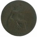 Великобритания 1/2 пенни 1904 год