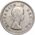 ЮАР 1 шиллинг 1954 год
