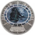 Острова Кука 5 долларов 2016 год - Корабли-призраки. Летучий Голландец