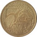 Румыния 50 бани 2011 год - 625 лет началу правления Короля Мирчи Старого