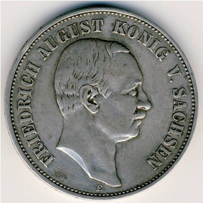 Саксония 5 марок 1907 год