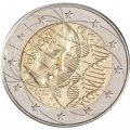 Франция 2 евро 2020 год - Медицинские исследования (MERCI)