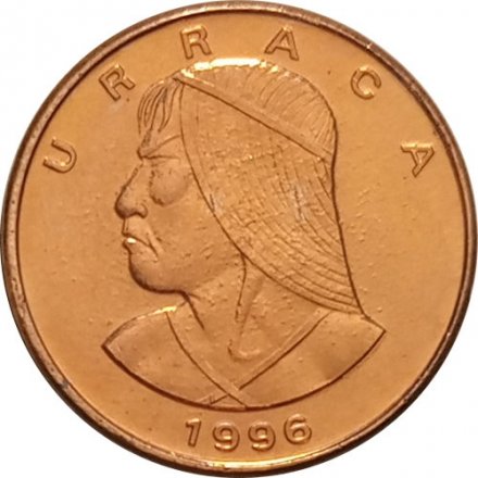 Панама 1 сентесимо 1996 год UNC