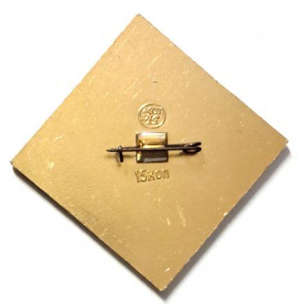 Значок Советские спортсмены-чемпионы X зимней олимпиады. 1968