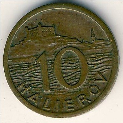 Словакия 10 гелеров 1942 год