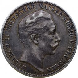 Германия 3 марки 1908 год (A) Пруссия