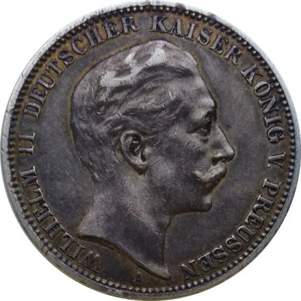 Германия 3 марки 1908 год (A) Пруссия