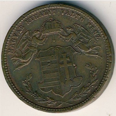 Венгрия 4 крейцера 1868 год
