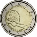 Словения 2 евро 2024 год - 250 лет Национальной и университетской библиотеке