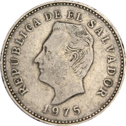 Сальвадор 10 сентаво 1975 год - Франсиско Морасан