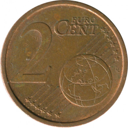 Германия 2 евроцента 2005 год (J)